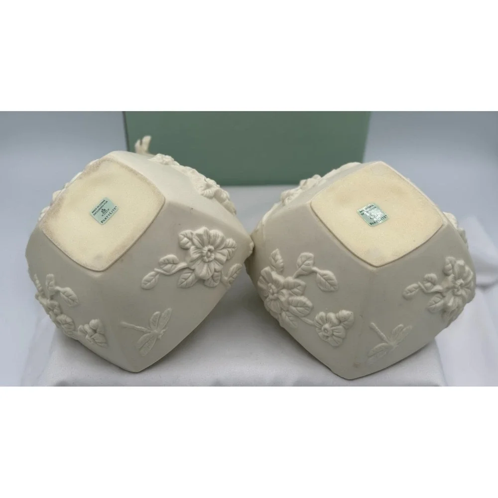 Partylite P7480 Enchantment Duo Fairy Candle Holders Set of 2 - NEW Open Box